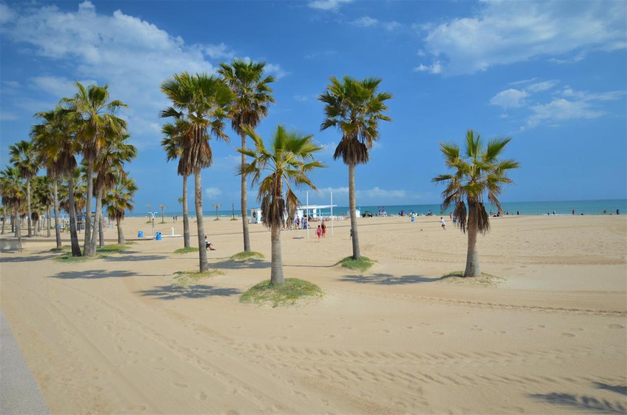 Apartamento Playa&Port Gandia Solo Familias Bagian luar foto